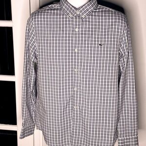 Vineyard Vines Men's Blue Plaid Shirt